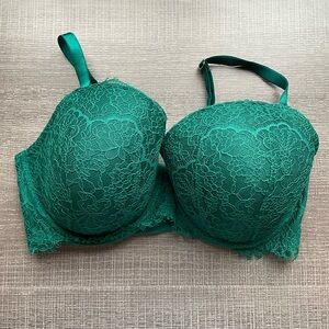 Victorias Secret Emerald Green Bra